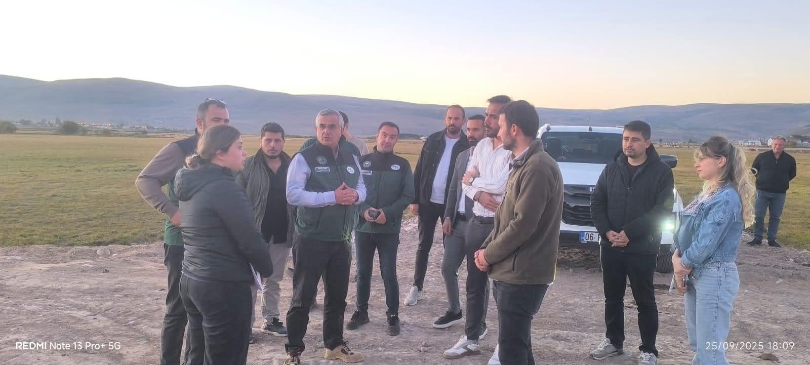 Kars'ta Toplulaştırma Projelerine Yerinde İnceleme