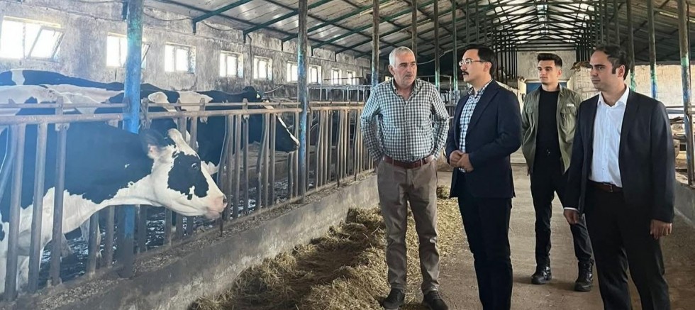 Akyaka'da Hayvan İşletmelerine Ziyaret