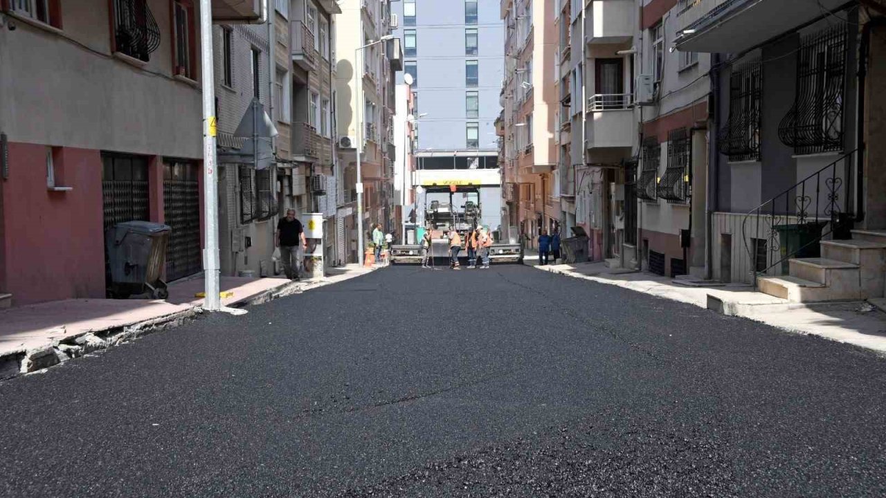 Osmangazi’de 160 ton asfalt döküldü