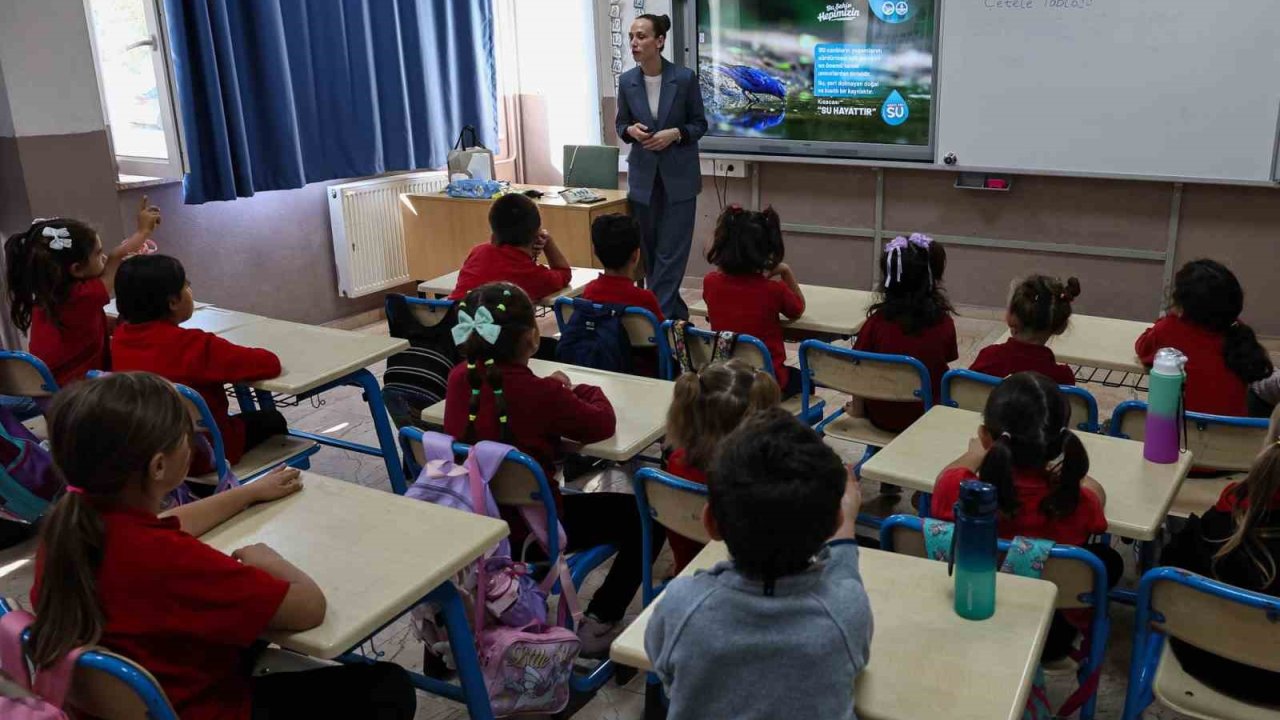 Minikler ‘Su Müfettişi’ eğitimleri ile tasarruf konusunda örnek oluyor