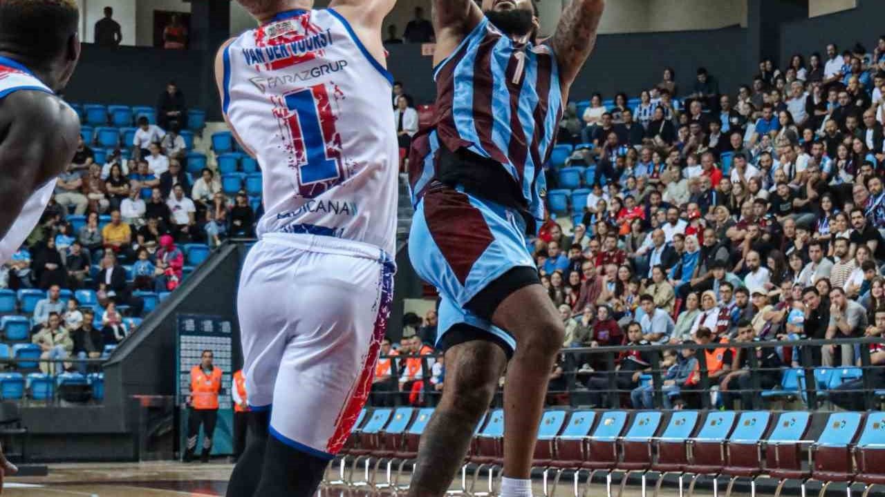 Türkiye Sigorta Basketbol Süper Ligi: Trabzonspor: 94 - Büyükçekmece Basketbol: 76