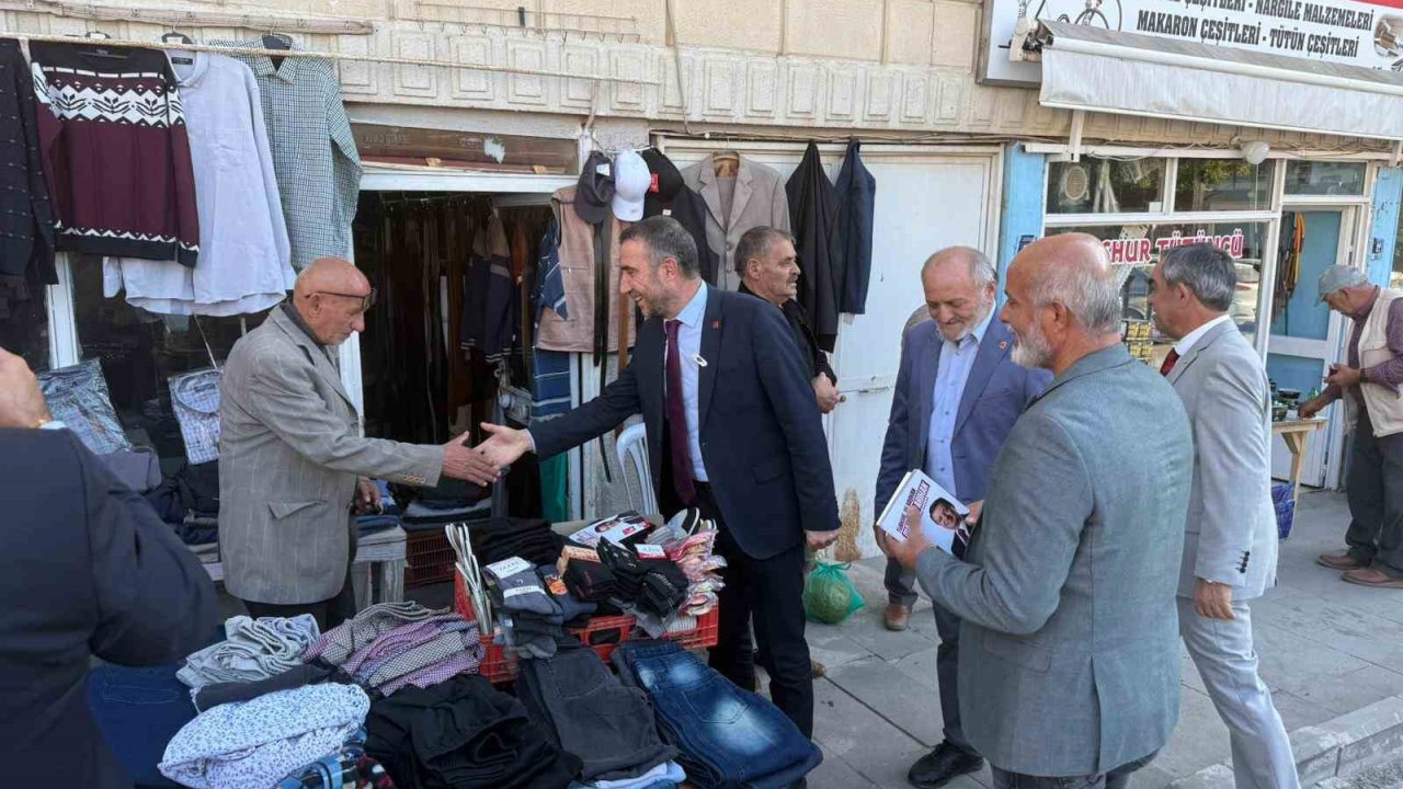 Saadet Partisi heyetinden Yahyalı’da esnaf ziyaretleri