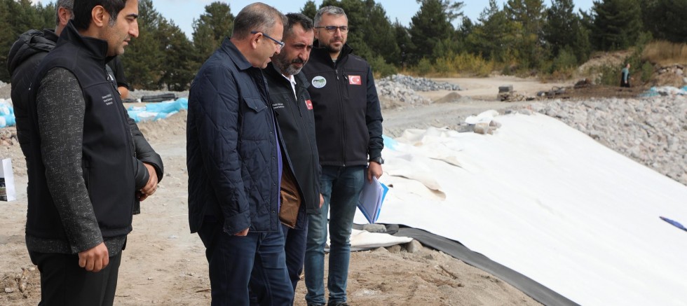 Vali Ziya Polat, Suni Karlama Çalışmalarını İnceledi