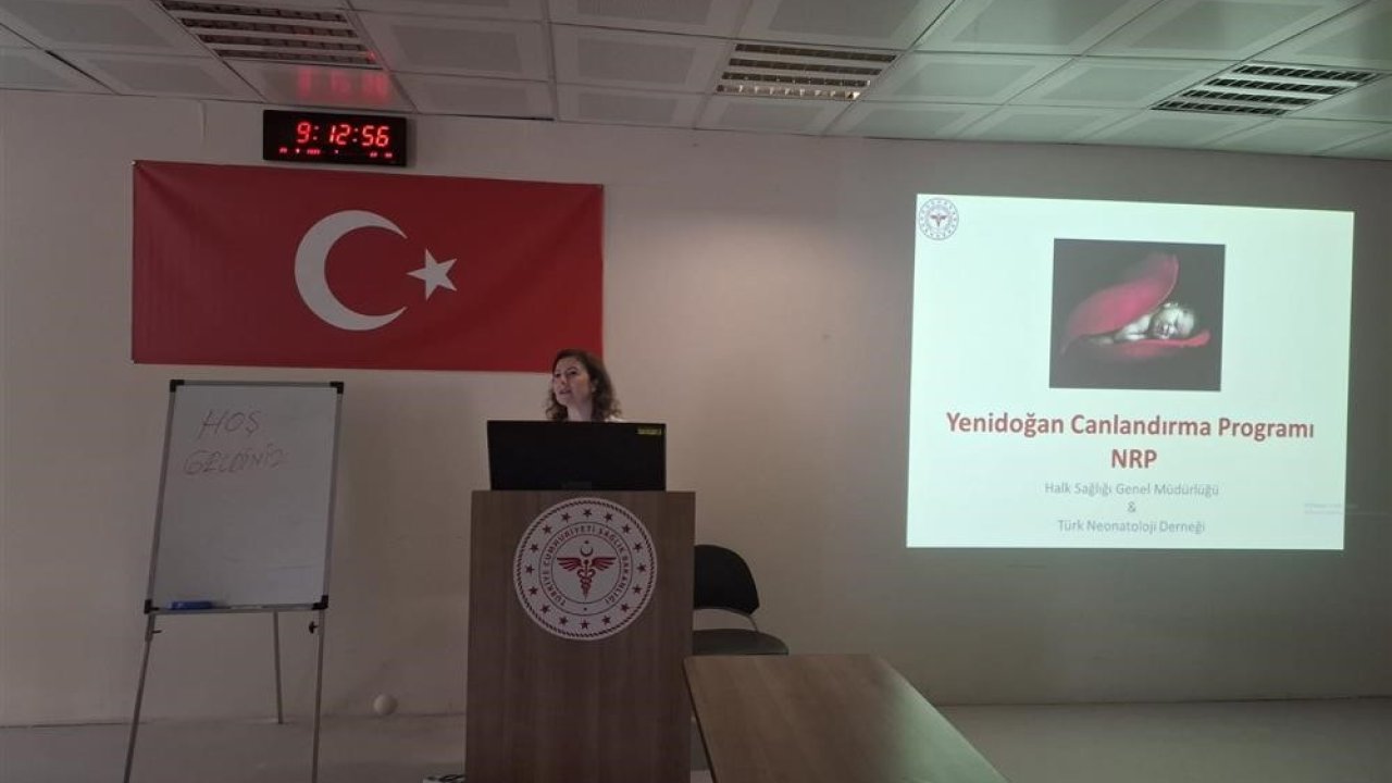 Yenidoğan Canlandırma Programı (NRP) eğitimi başladı