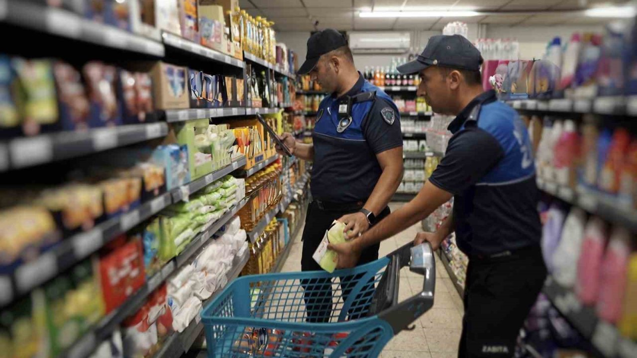 Melikgazi zabıtası market ve fırınlarda denetim yaptı