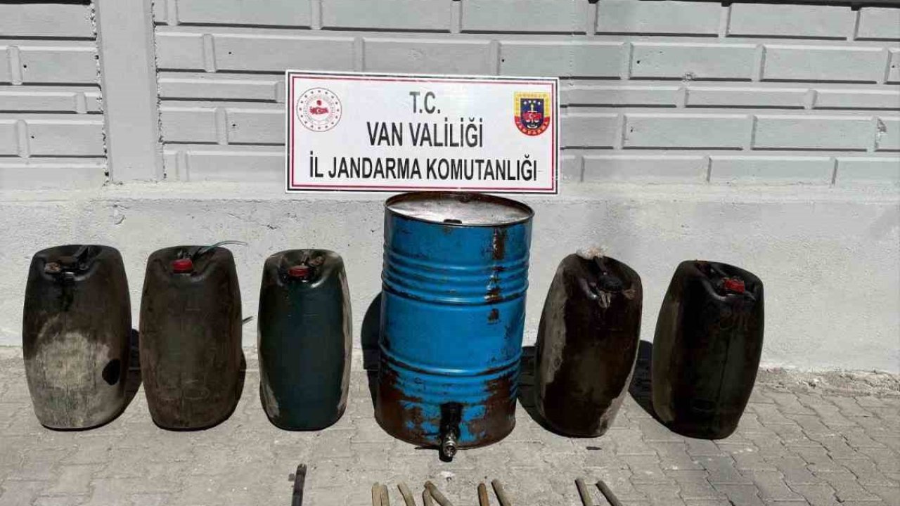 Başkale’de 319 litre kaçak akaryakıt ele geçirildi