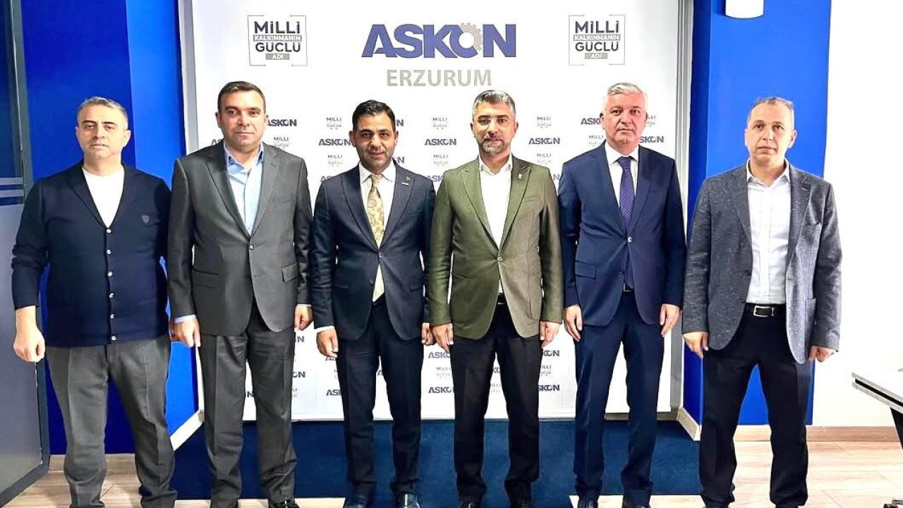 AK Parti İl Başkanı Av. Küçükoğlu’ndan Erzurum ASKON’a ziyaret