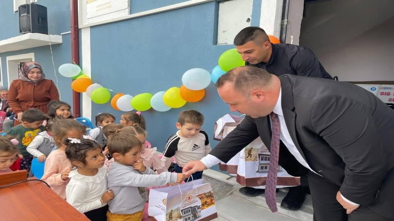 Yarışlı köyünde 4-6 yaş Kur’an Kursu hizmete açıldı