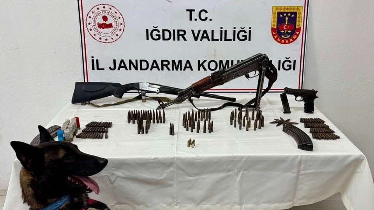 Iğdır’da Jandarmadan silah kaçakçılığı operasyonu