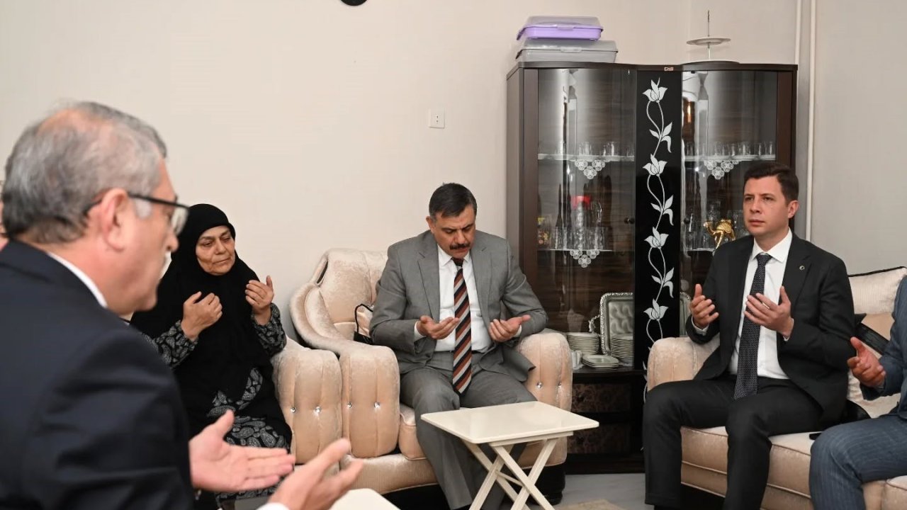 Şehit annesine vefa