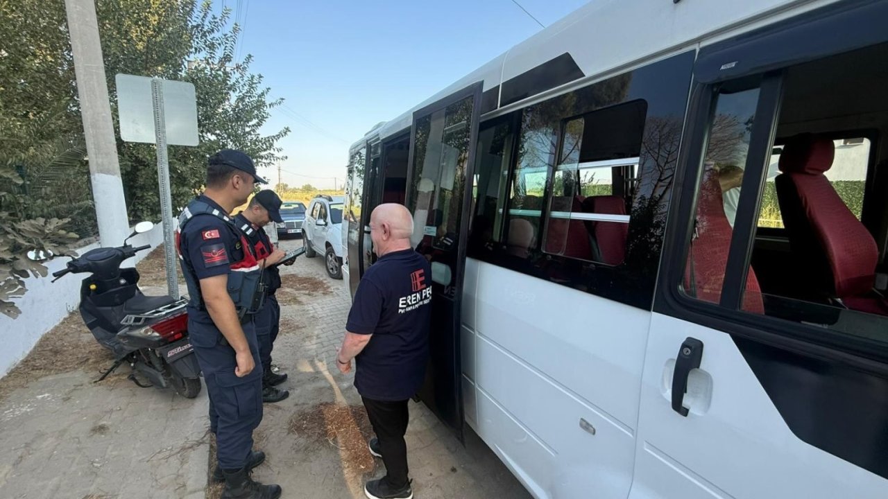 İncirliova’da okul servis araçları denetlendi