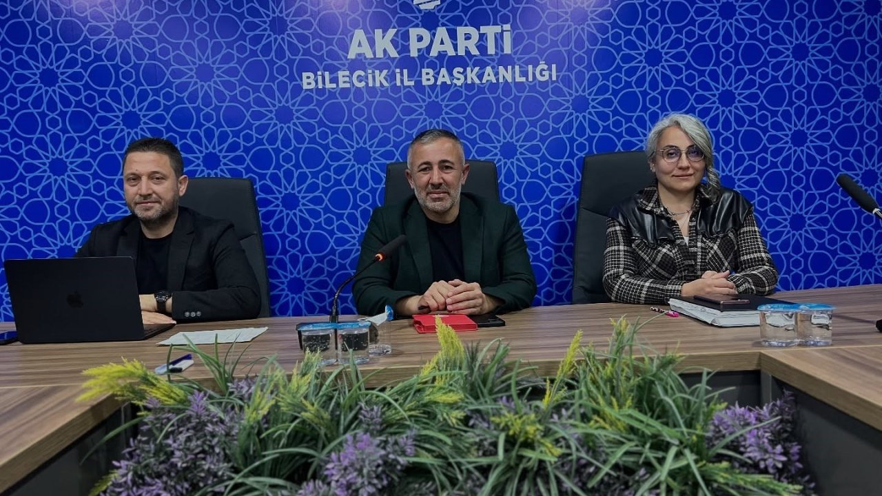 Bilecik’te AK Parti İl Yönetimi bir araya geldi