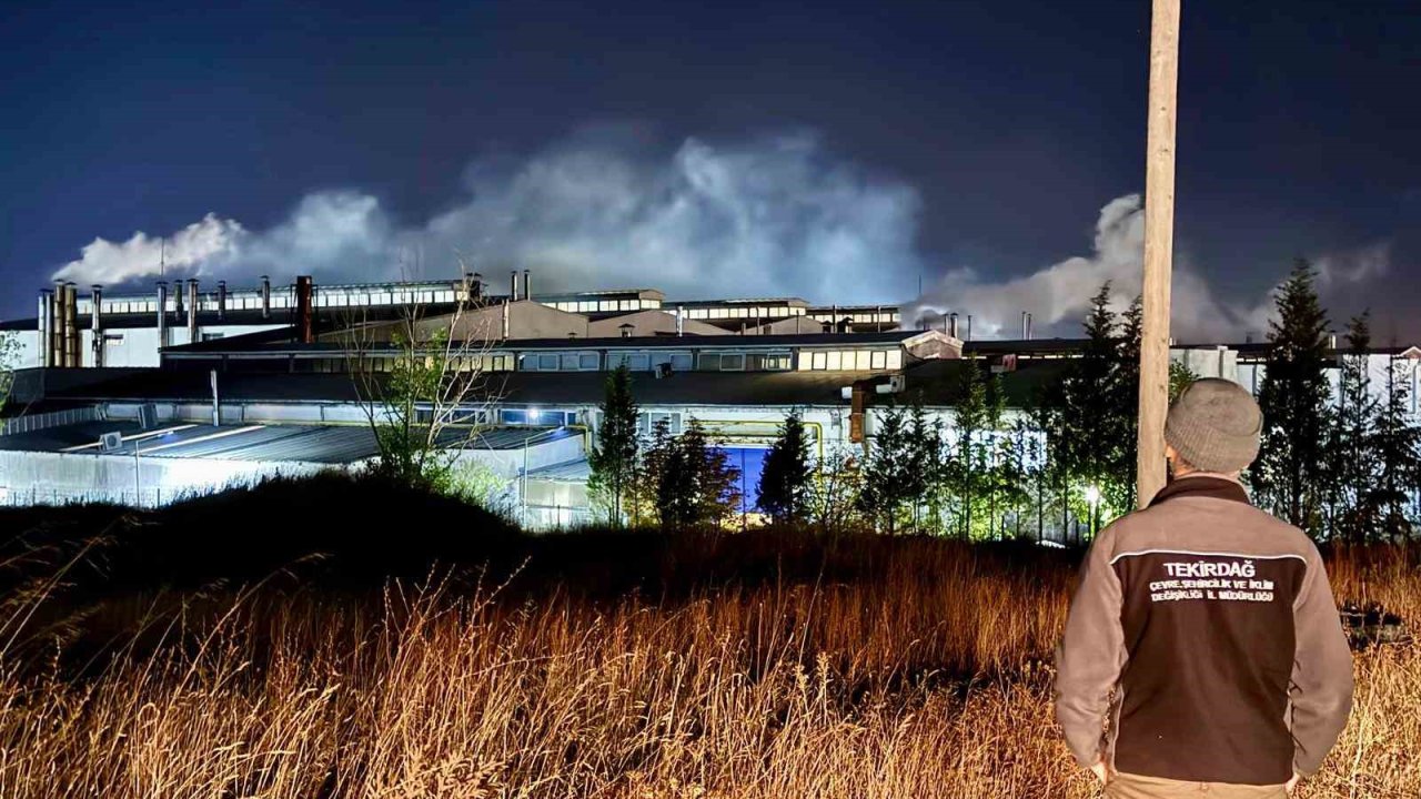 Tekirdağ’da sanayi tesislerine gece denetimi