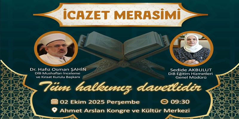 Kars’ta 60 Hafız İçin İcazet Merasimi Düzenlenecek