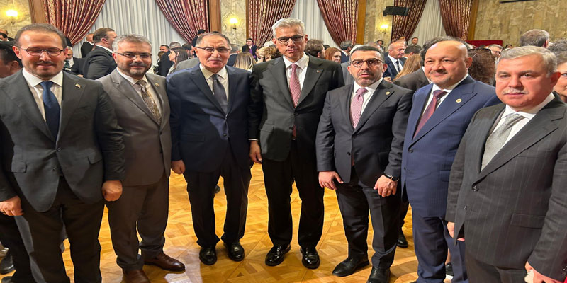 Çalkın, TBMM’de Yasama Yılı Resepsiyonuna katıldı