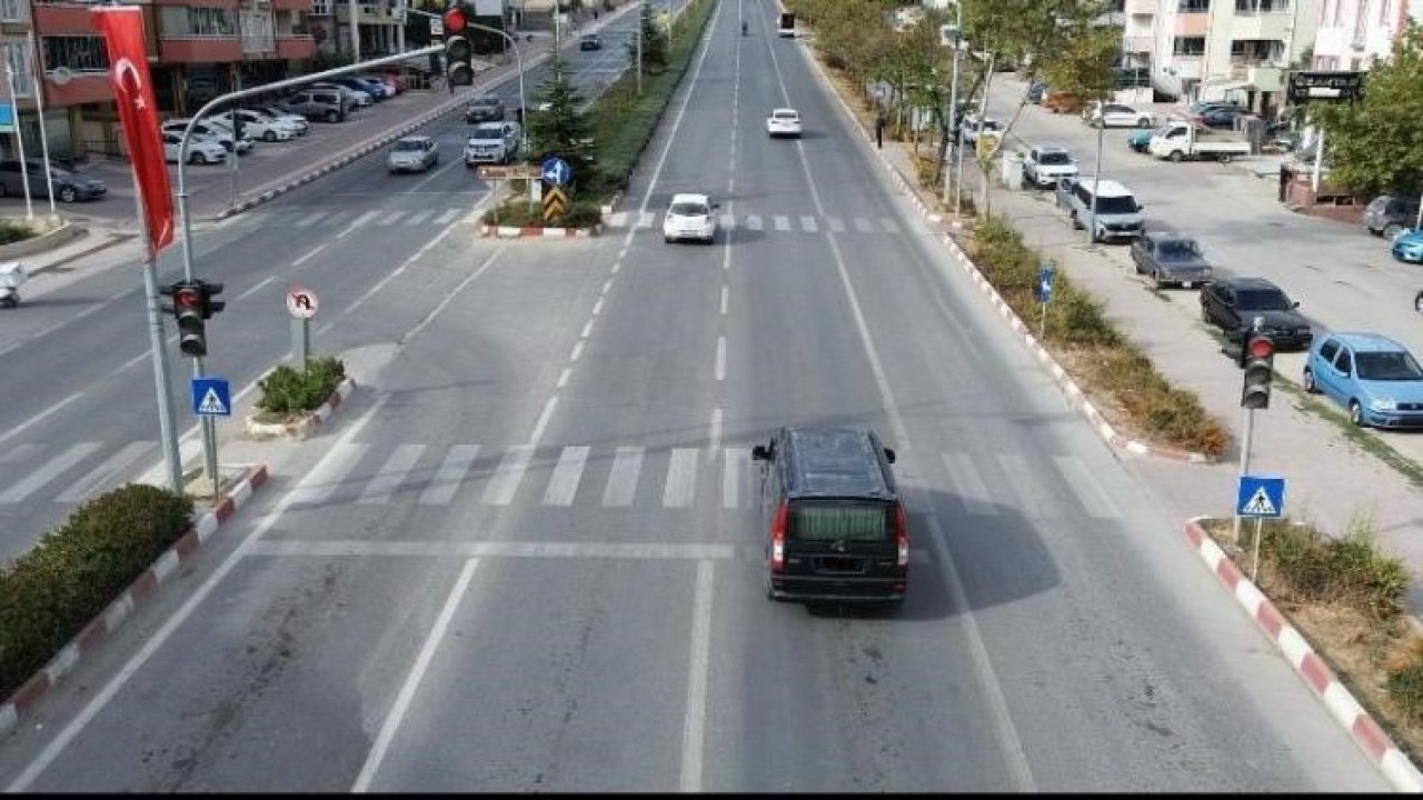 Bilecik’te drone destekli trafik denetimi