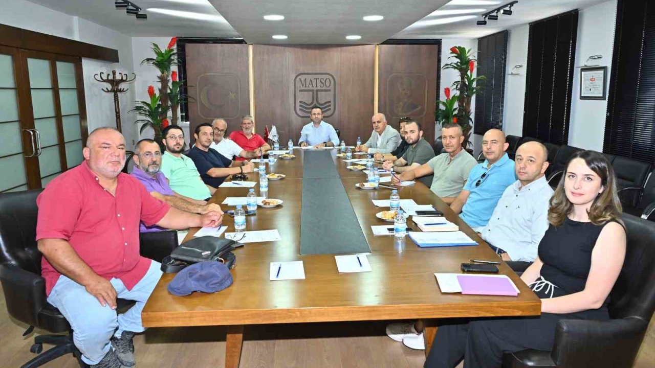 MATSO’da zeytinyağı fabrikası işletmelerinin sorun ve talepleri masaya yatırıldı