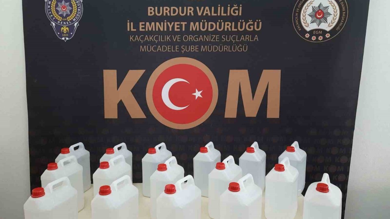 Burdur’da binlerce kaçak ürün ele geçirildi