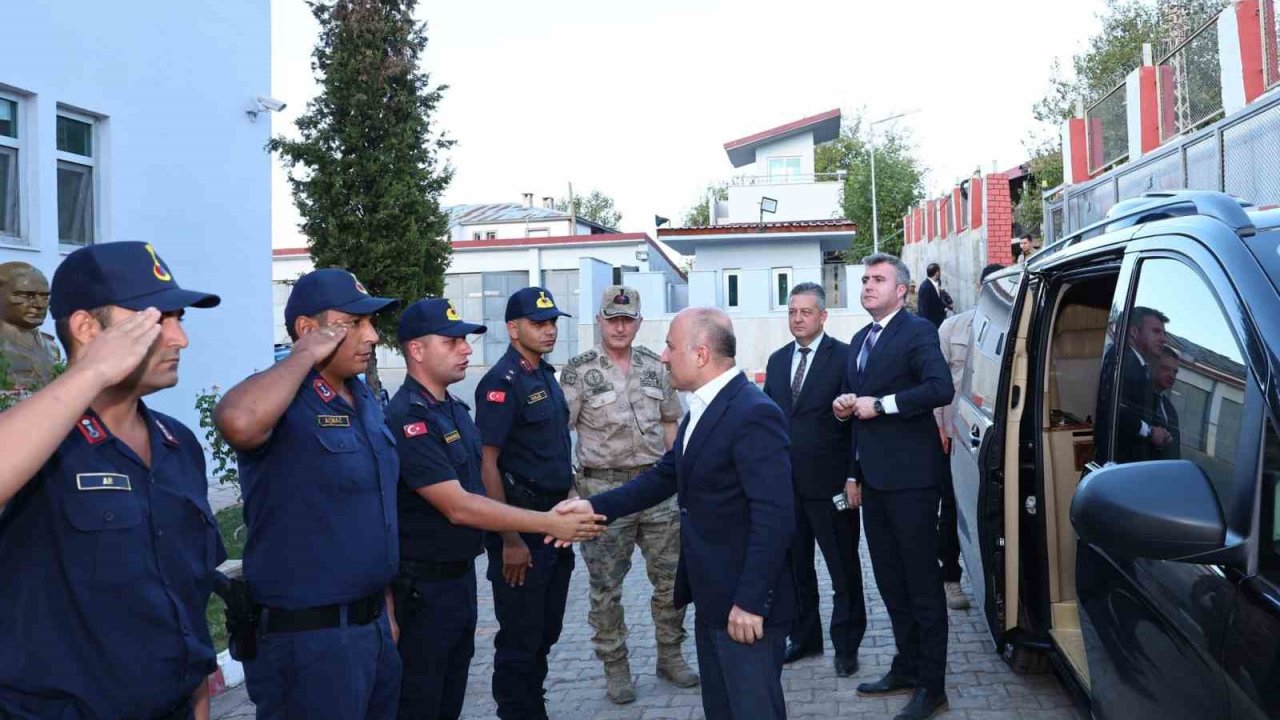 Adıyaman Valisi Osman Varol’dan Gölyurt Jandarma Karakolu’na ziyaret