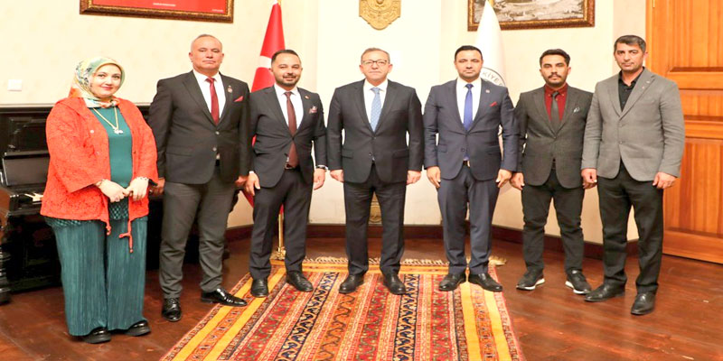 Şehit Gazi-Sen Heyeti Kars'ta