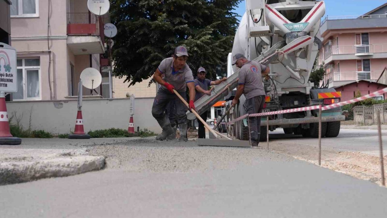 Düzce’de 12 kilometre yeni yol açıldı