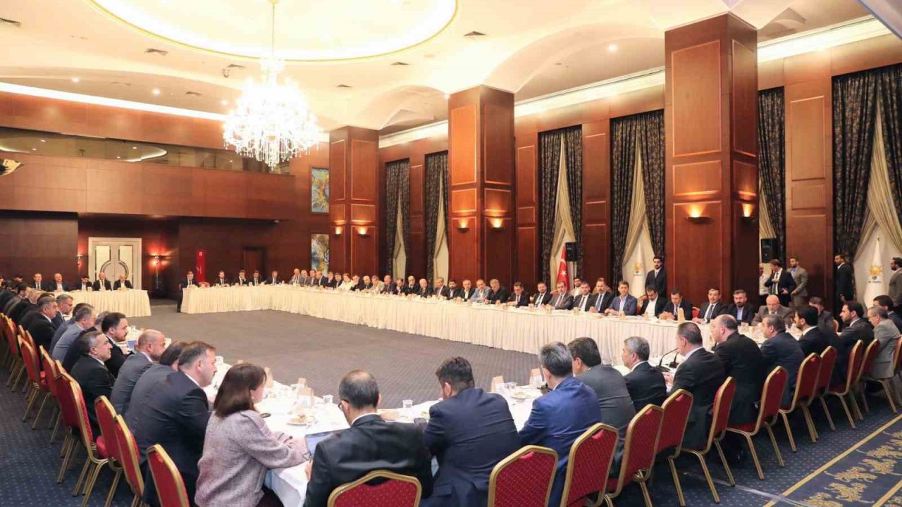 Başkan Yıldırım, il başkanları toplantısına katıldı