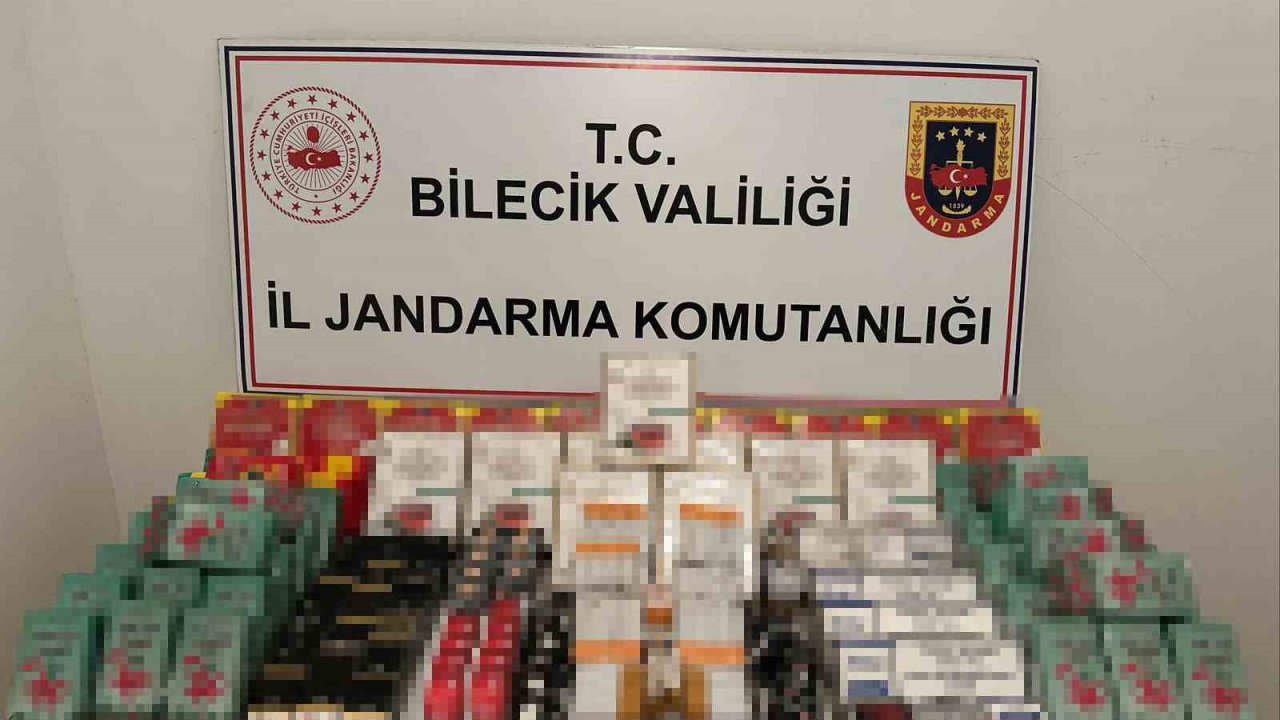 Bilecik’te kaçakçılık operasyonu