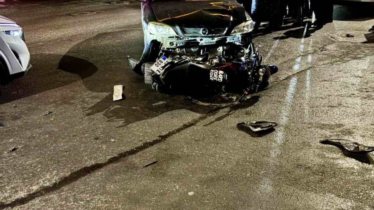 Kapaklı’da bulvar üzerinde kaza: 1 yaralı