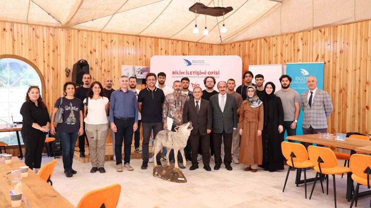 Bilim Kafe etkinliğinde yaban hayatı konuşuldu