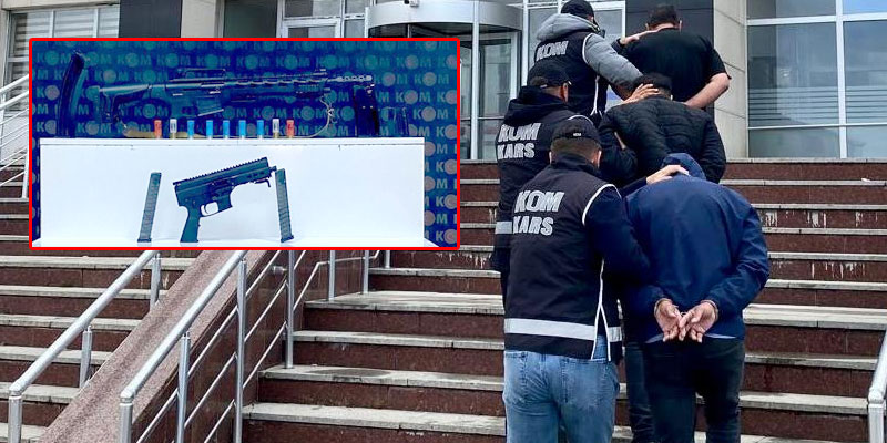 Kars’ta Silah Kaçakçılığı yapan 3 kişi yakalandı!
