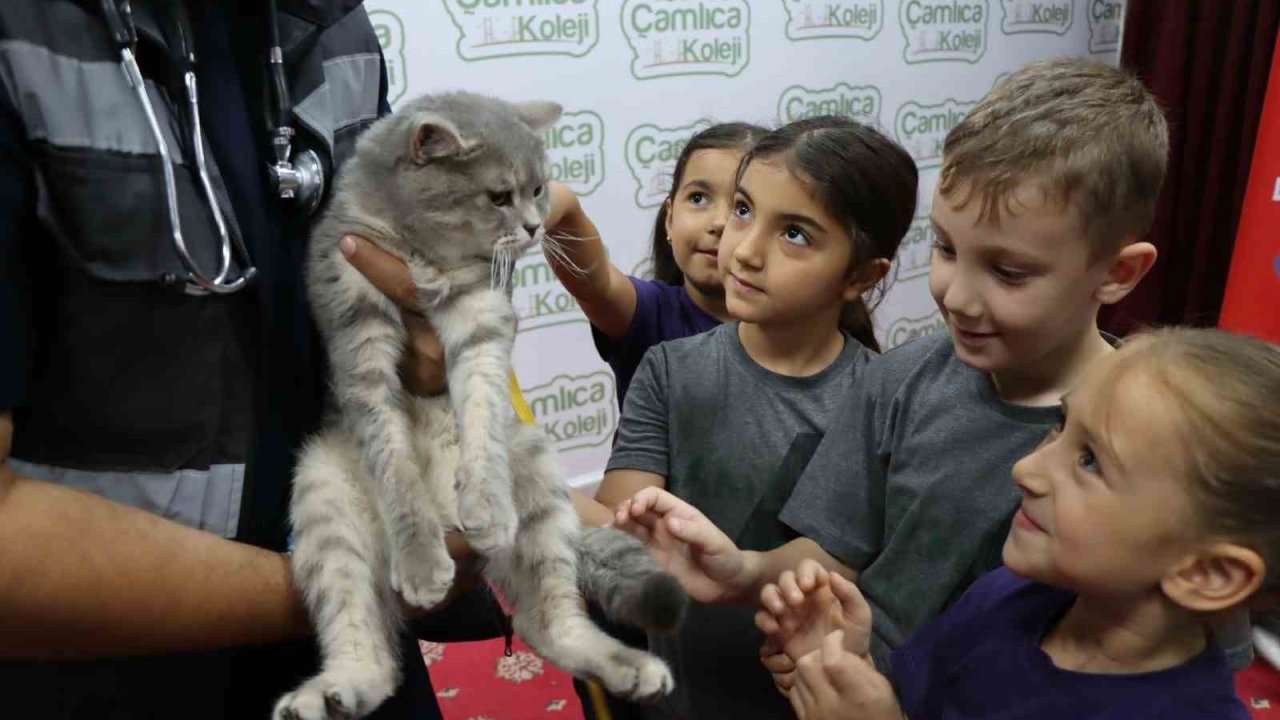 Şanlıurfa’da minik kalplere hayvan sevgisi aşılandı