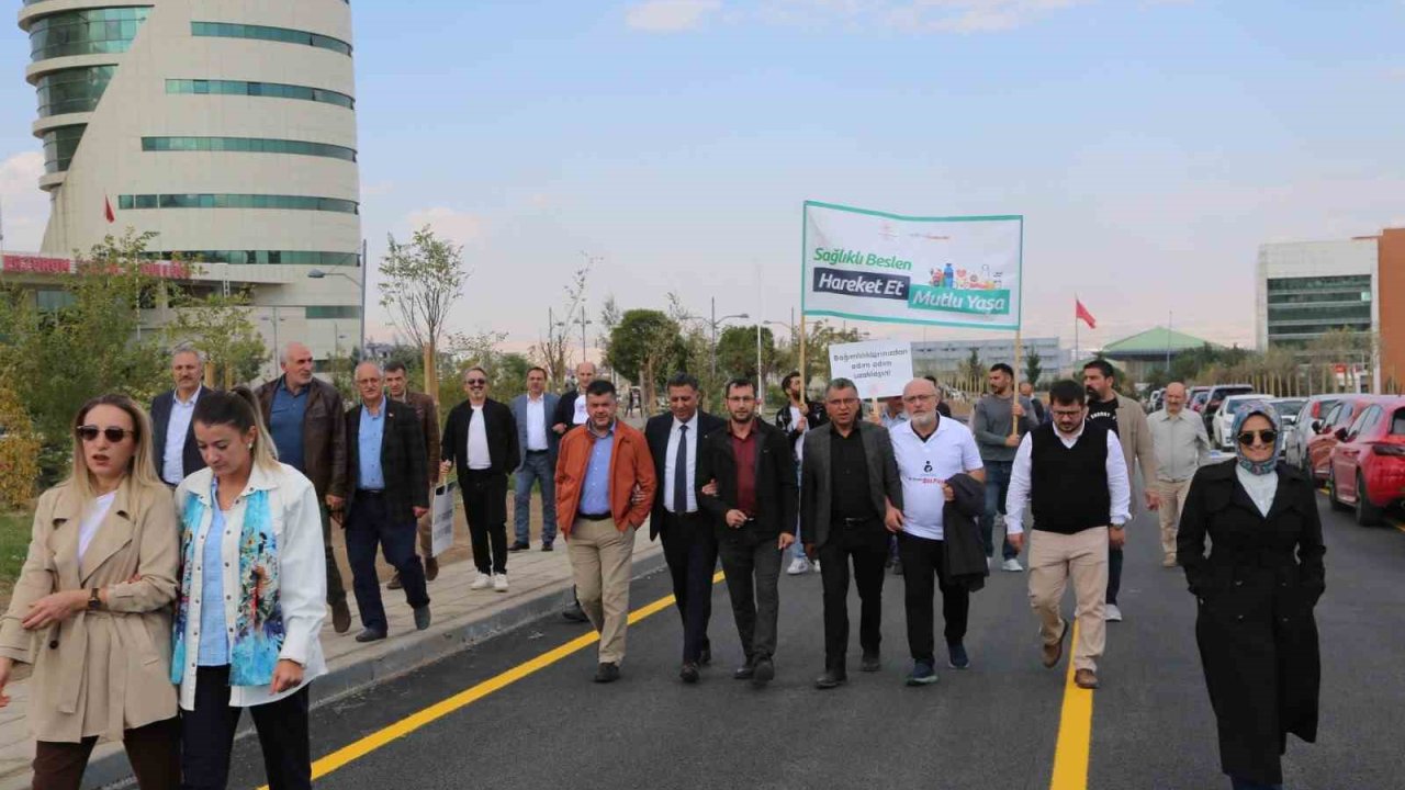 Erzurum’da sağlıklı yaşam mesajı