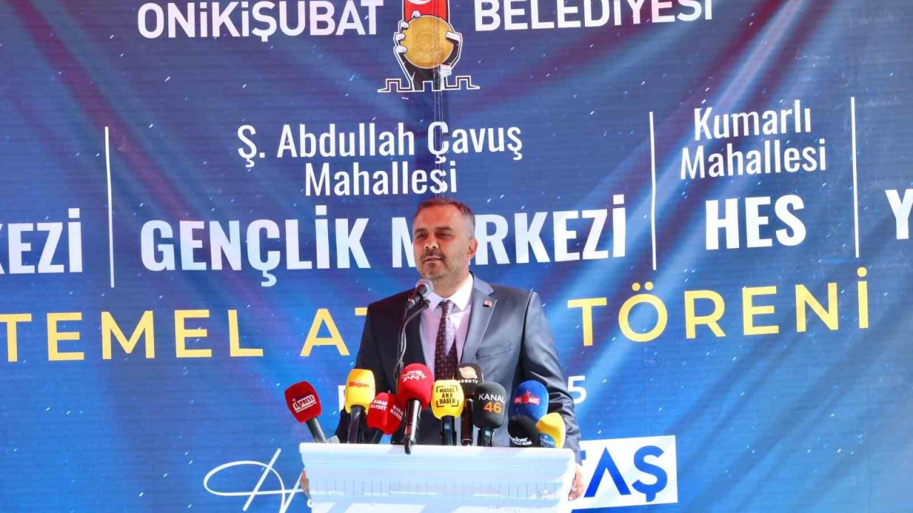 Onikişubat’ta bir günde 4 dev yatırımın temeli atıldı