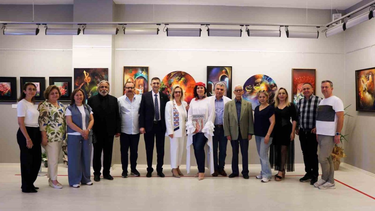 Eker, Sanko Sanat Galerisi’nde sergi açtı