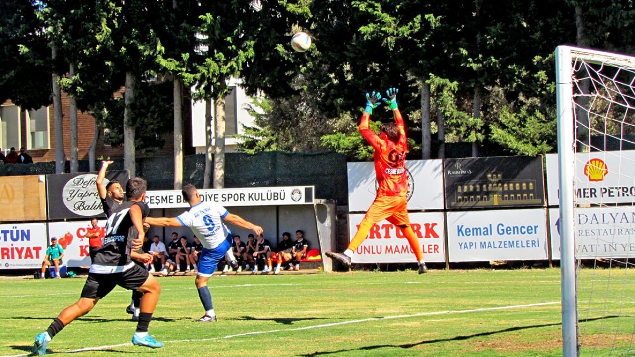 Çeşme Belediyespor’dan ikinci haftada da golsüz beraberlik