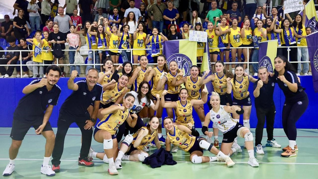 Didim Belediyespor Kadın Voleybol Takımı sezona galibiyet ile başladı