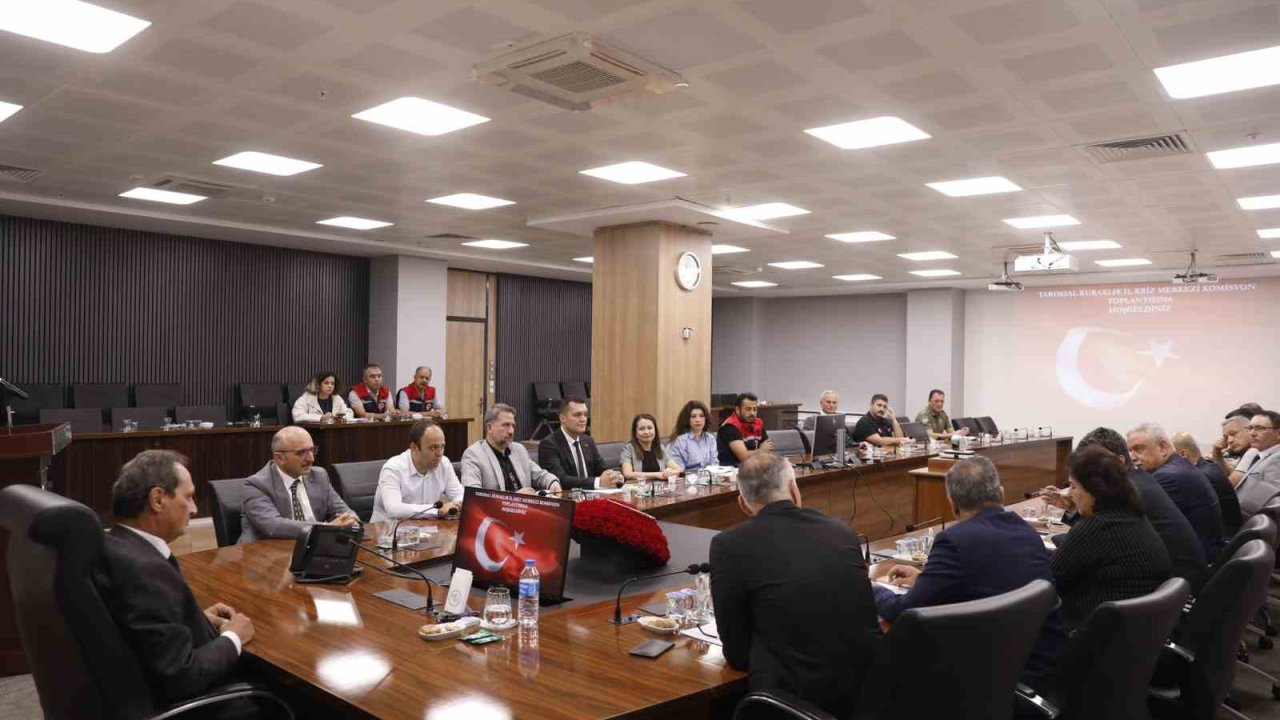 Aydın’daki toplantıda kuraklık ele alındı