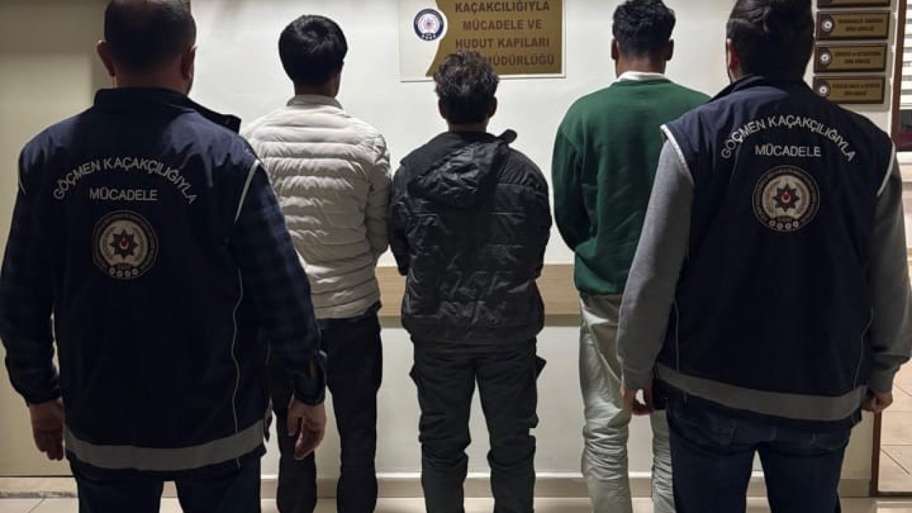 Amasya’da 3 kaçak göçmen yakalandı