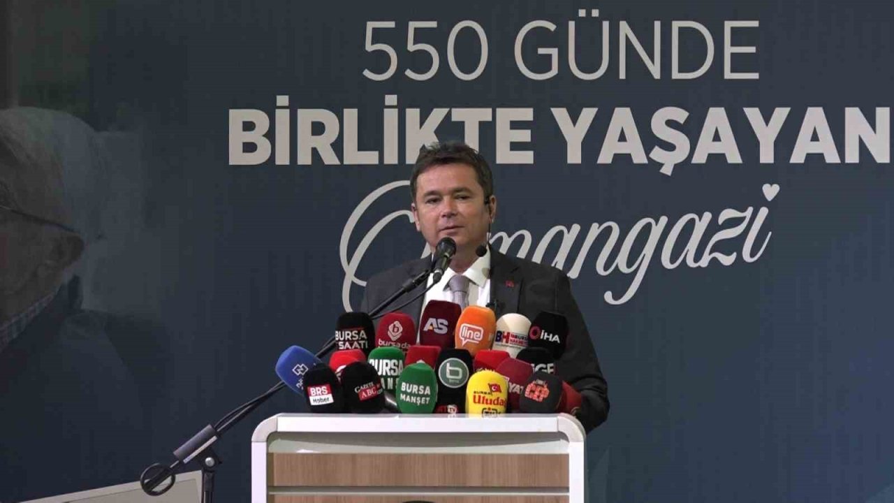"550 günde birlikte yaşayan Osmangazi"