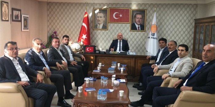 AK Parti Kars İl Başkanlığı’nda İlçe Başkanları Toplantısı yapıldı