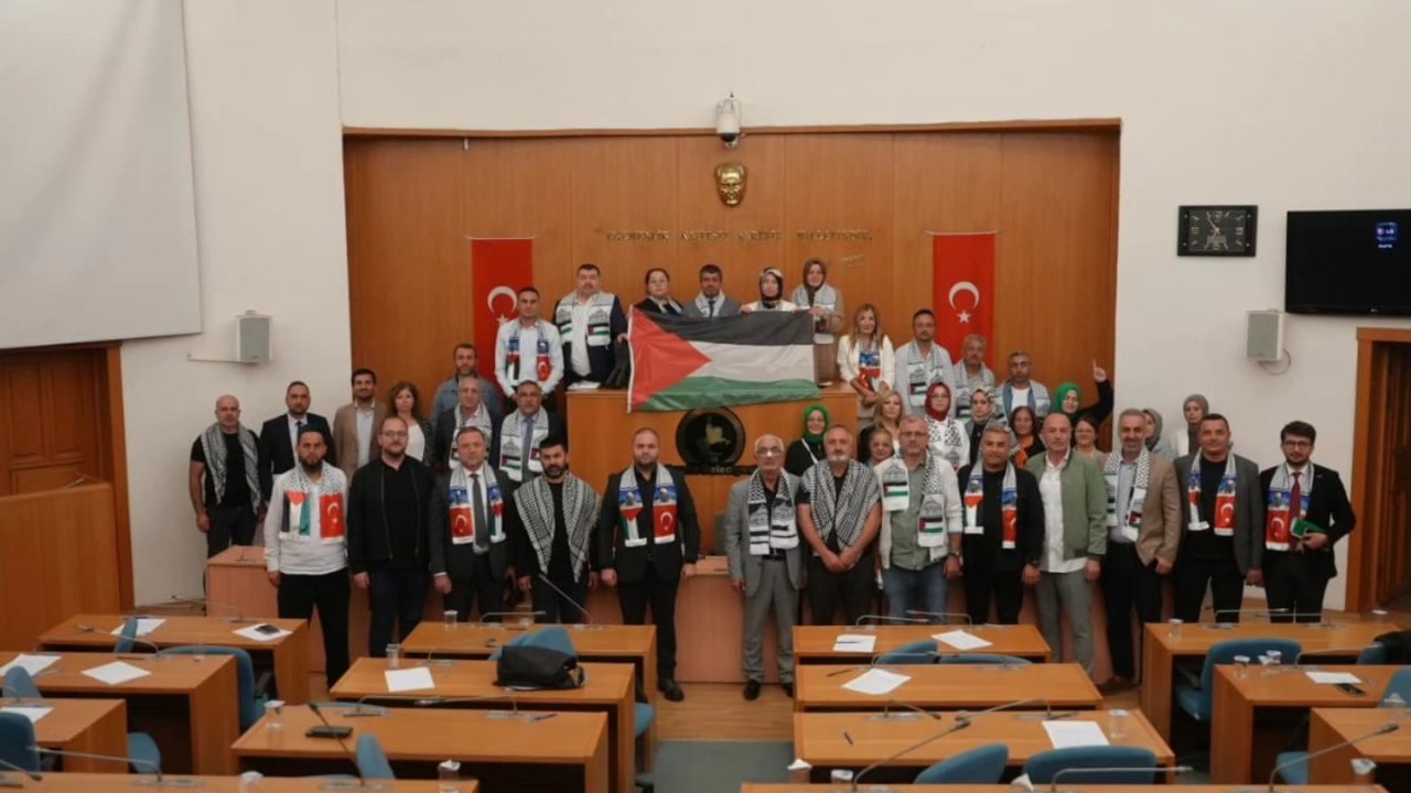 Gazze’yi kardeş şehir ilan edildi