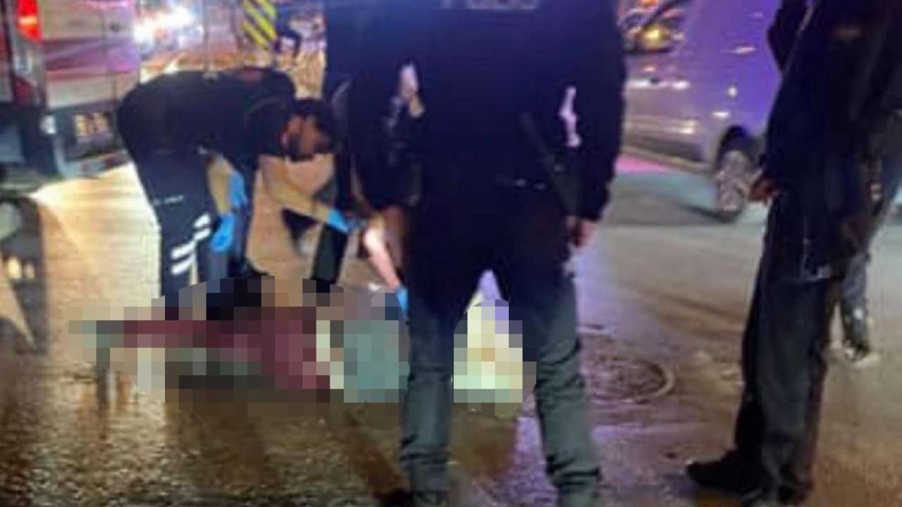 Vidanjörün altında kalan motosiklet sürücüsünün acı sonu