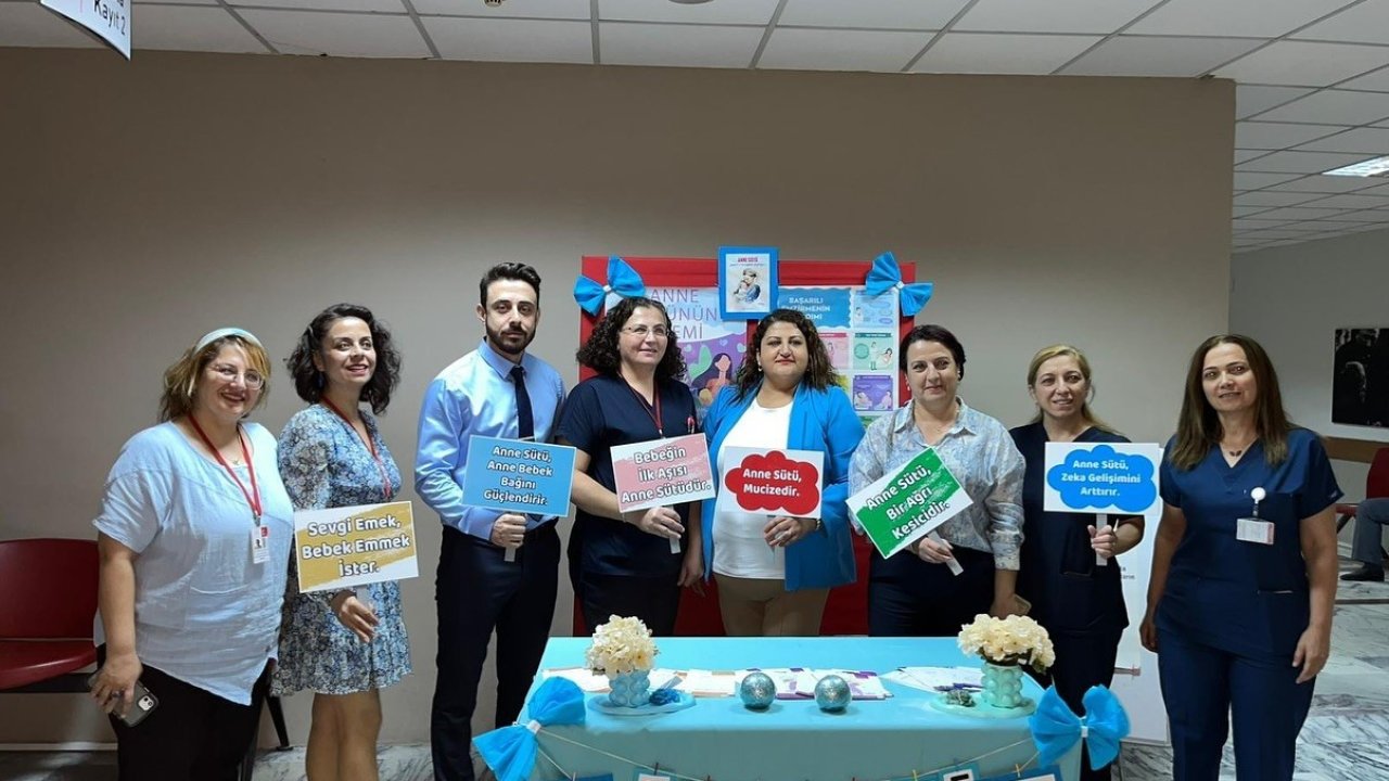 Söke Fehime Faik Kocagöz Devlet Hastanesi’nde Emzirme Haftası etkinliği
