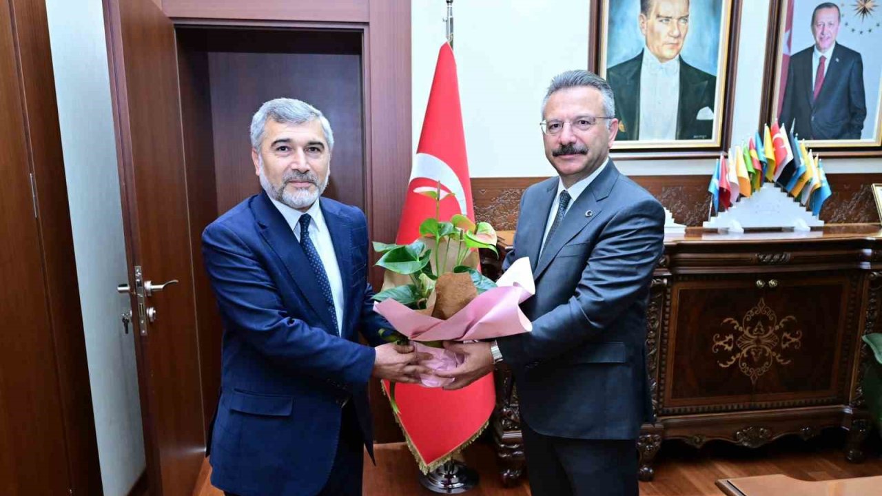 İl Müftüsü Gül, Vali Aksoy’u ziyaret etti