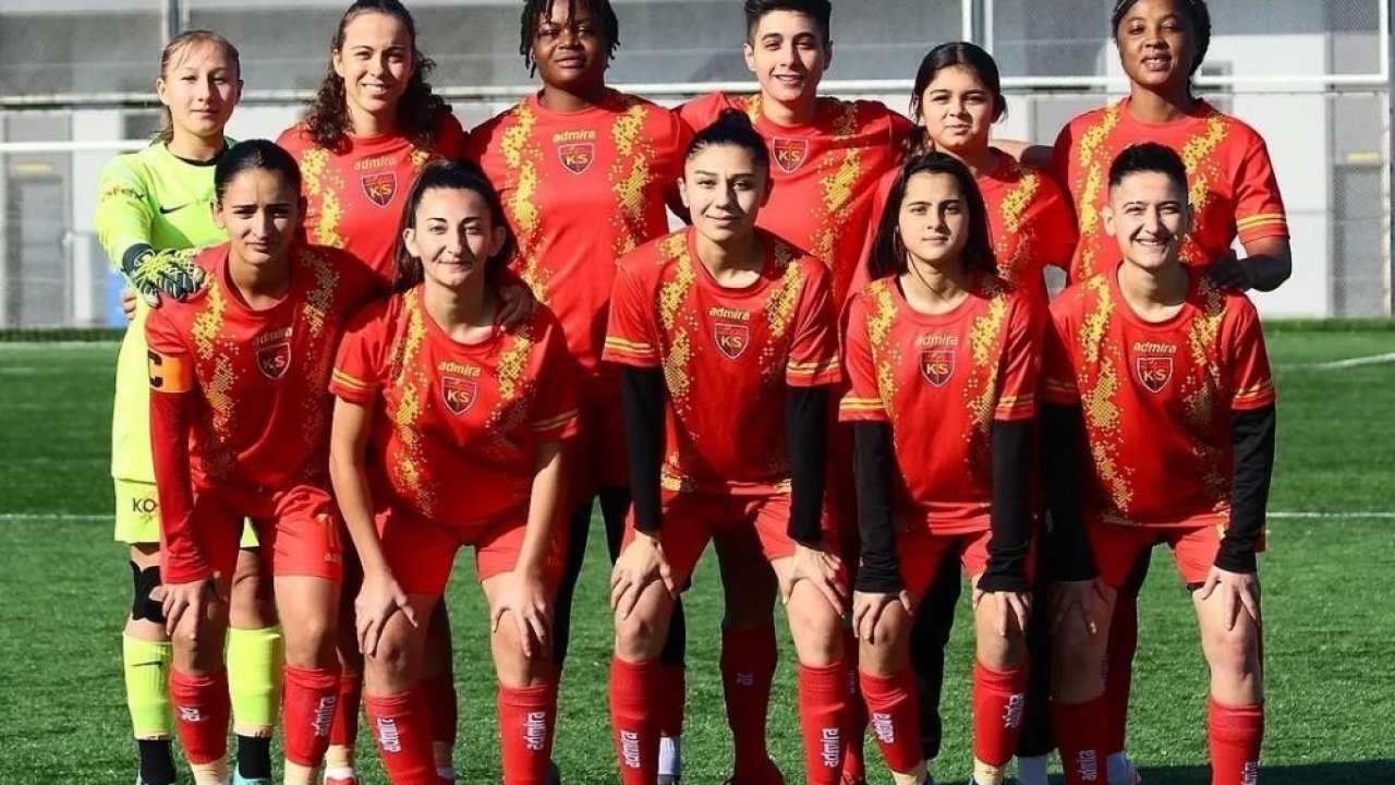 Kayseri Kadın FK, lige Hatay’da başlıyor