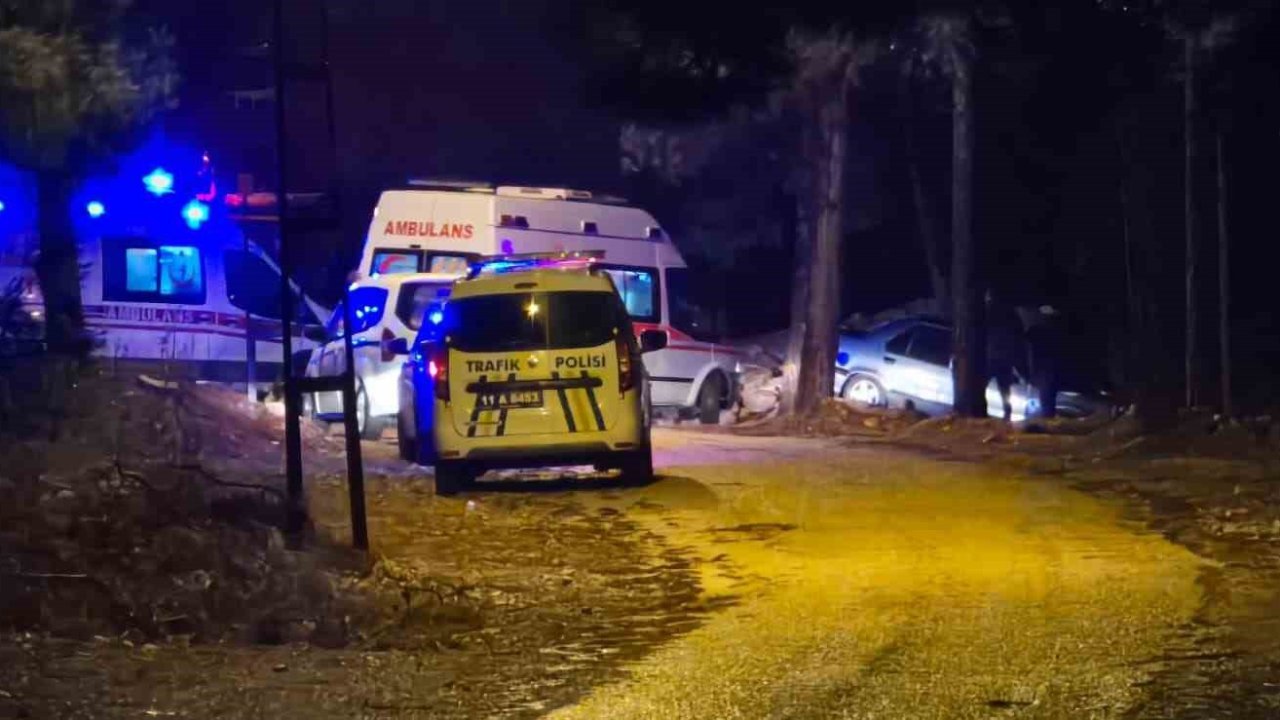 Bilecik’te meydana gelen trafik kazasında 2 kişi yaralandı