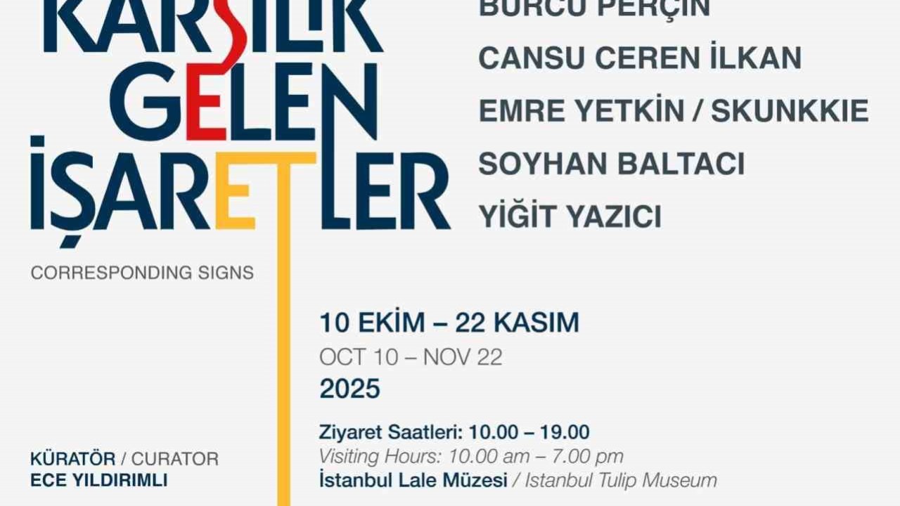 Lale Müzesi ‘Birbirine Karşılık Gelen İşaretler’ sergisi ile yeniden kapılarını açıyor