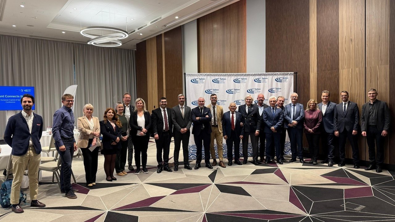 Başkan Büyükkılıç, ’Dünya Spor Başkenti’ için Estonya’da: resmi başvuru yapıldı