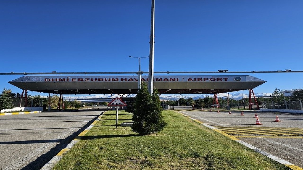 Eylül ayında Erzurum Havalimanı’nda 101 bin 980 yolcuya hizmet verildi