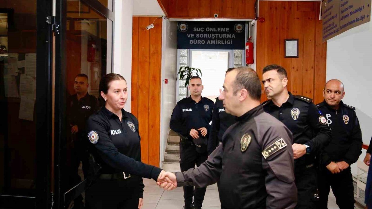 İl Emniyet Müdürü Yılmaz’dan polis merkezi amirliklerine ziyaret